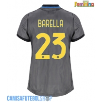 Camisa de time de futebol Inter Milan Nicolo Barella #23 Replicas 3º Equipamento Feminina 2026-27 Manga Curta